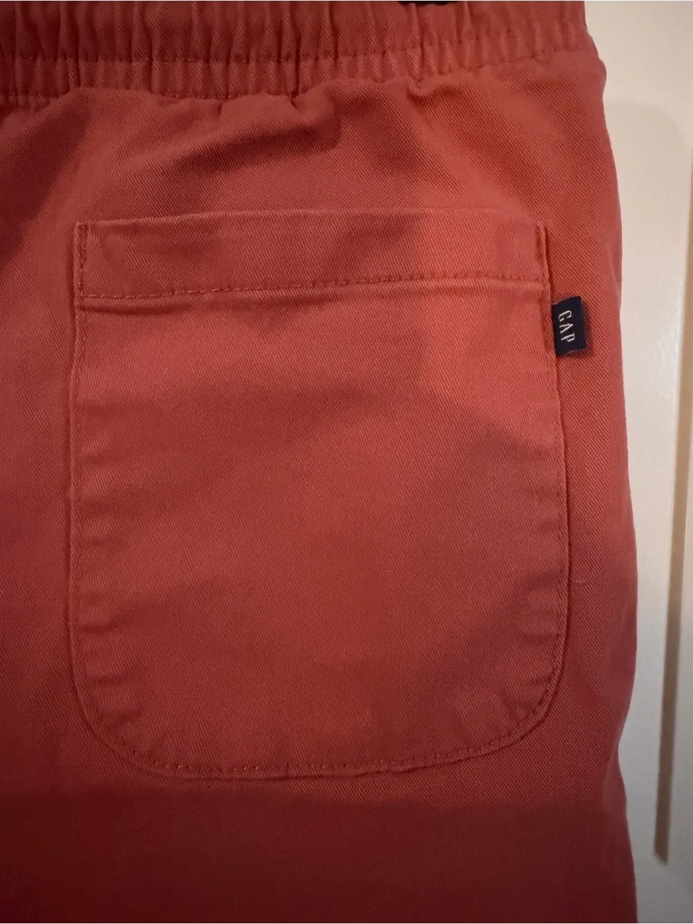GAP Kids Boy Drawstring Shorts in Brick Red XL